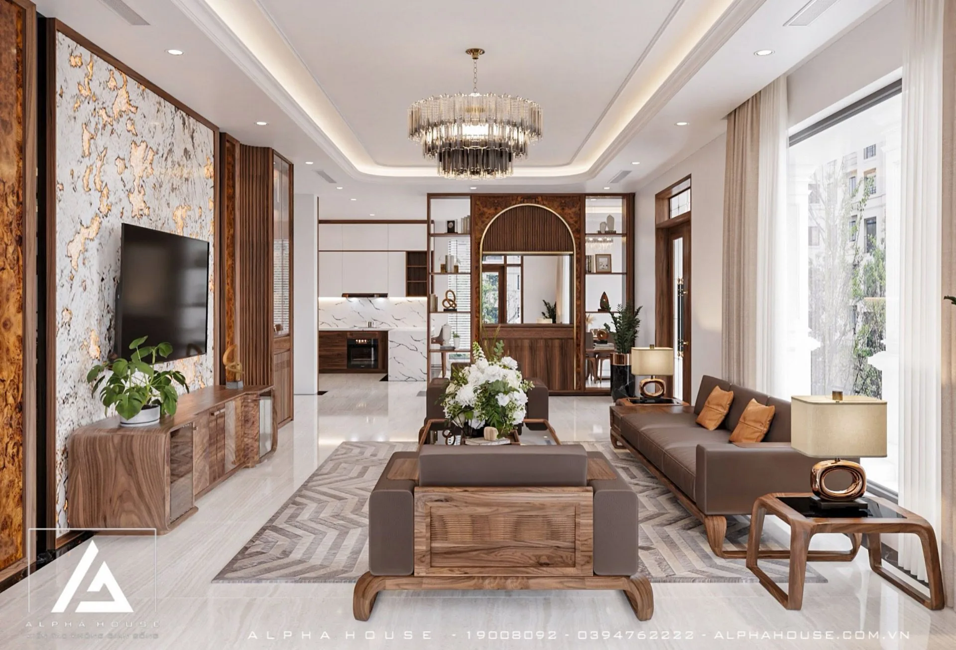 NỘI THẤT GỖ ÓC CHÓ - ANH VINH