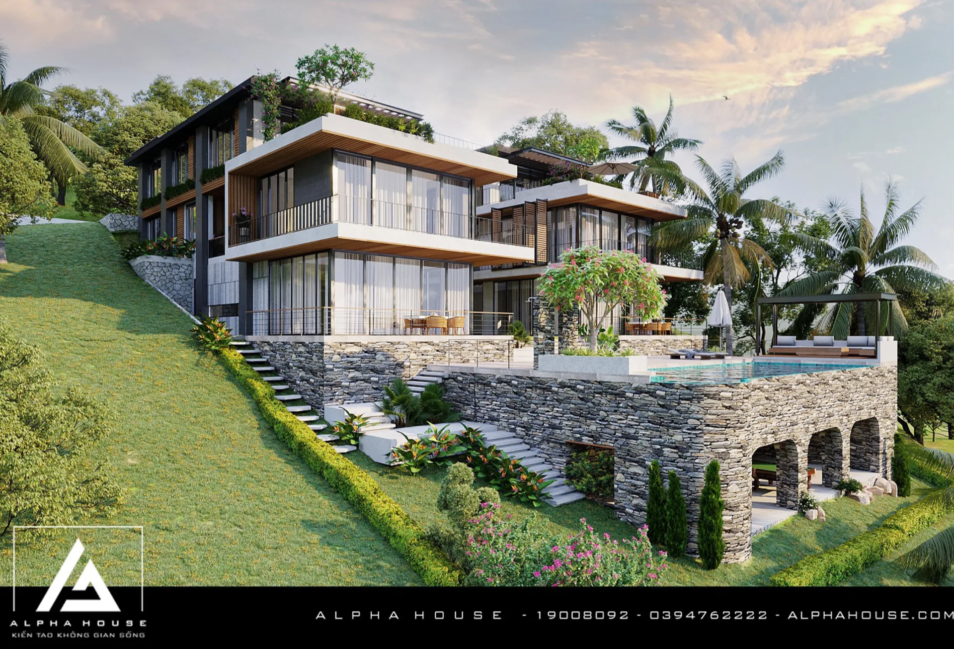 VILLA NGHỈ DƯỠNG SÂN GOLF TAM ĐẢO