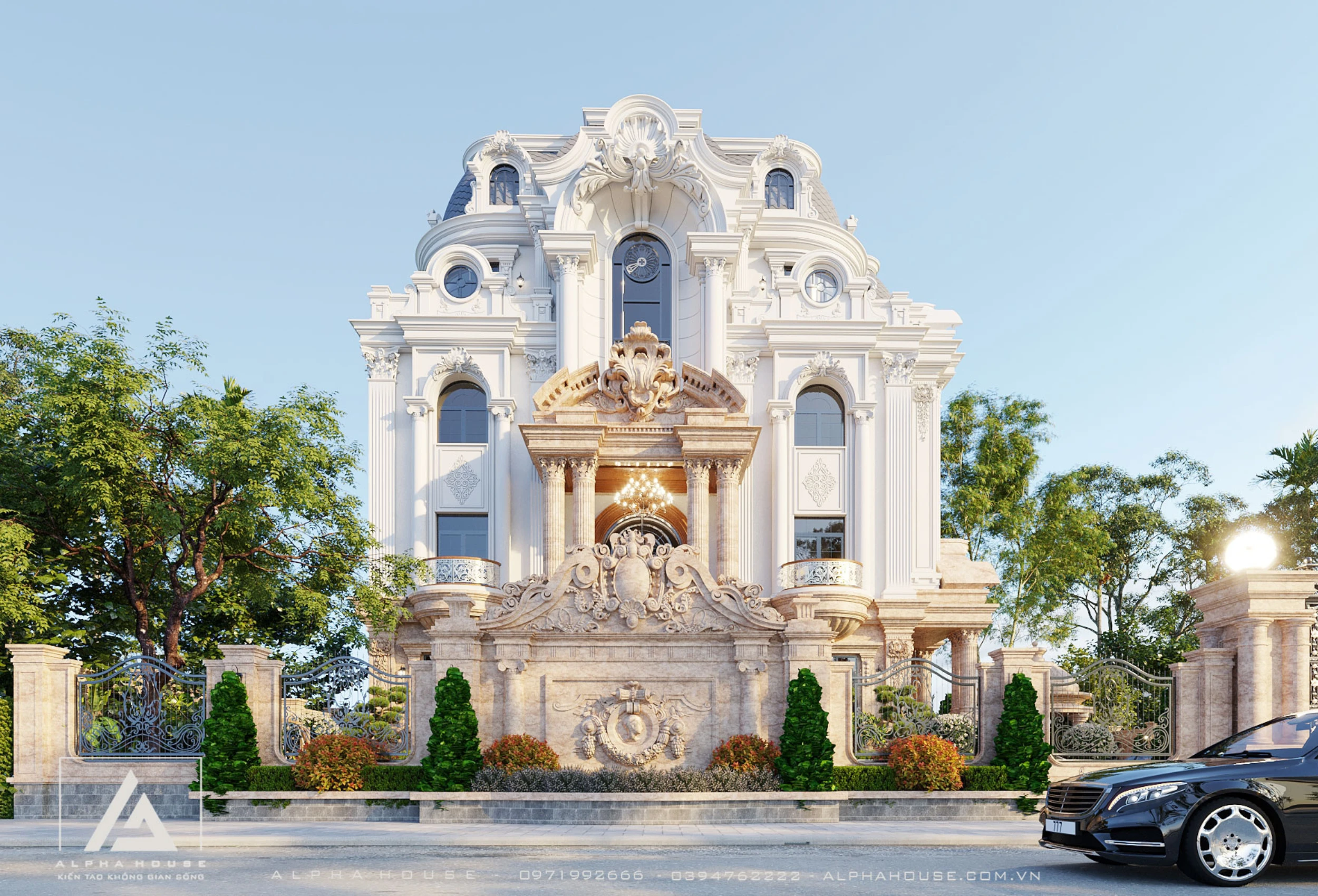 BIỆT THỰ TÂN CỔ ĐIỂN – VĨNH YÊN