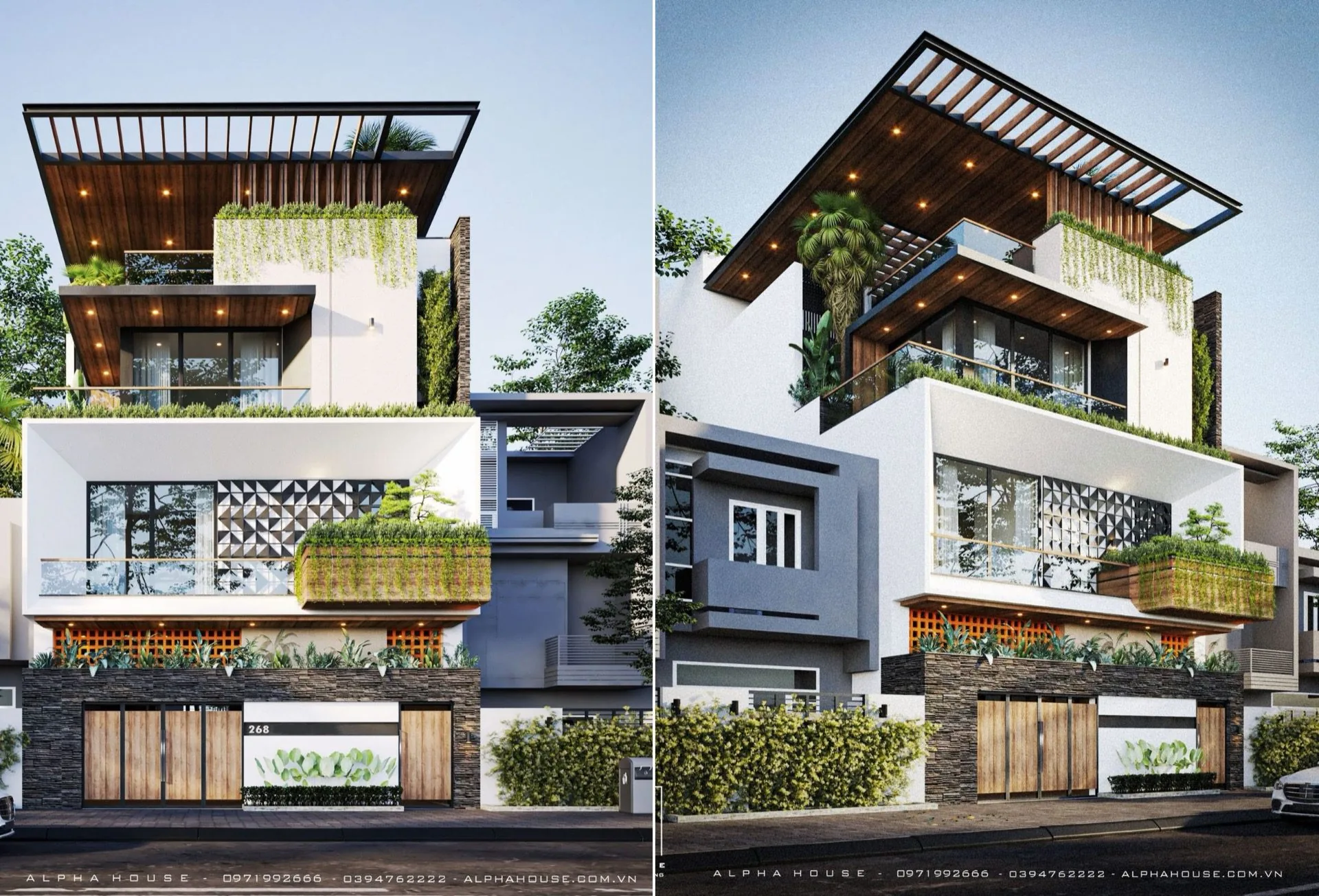 MẪU BIỆT THỰ HIỆN ĐẠI - VĨNH PHÚC