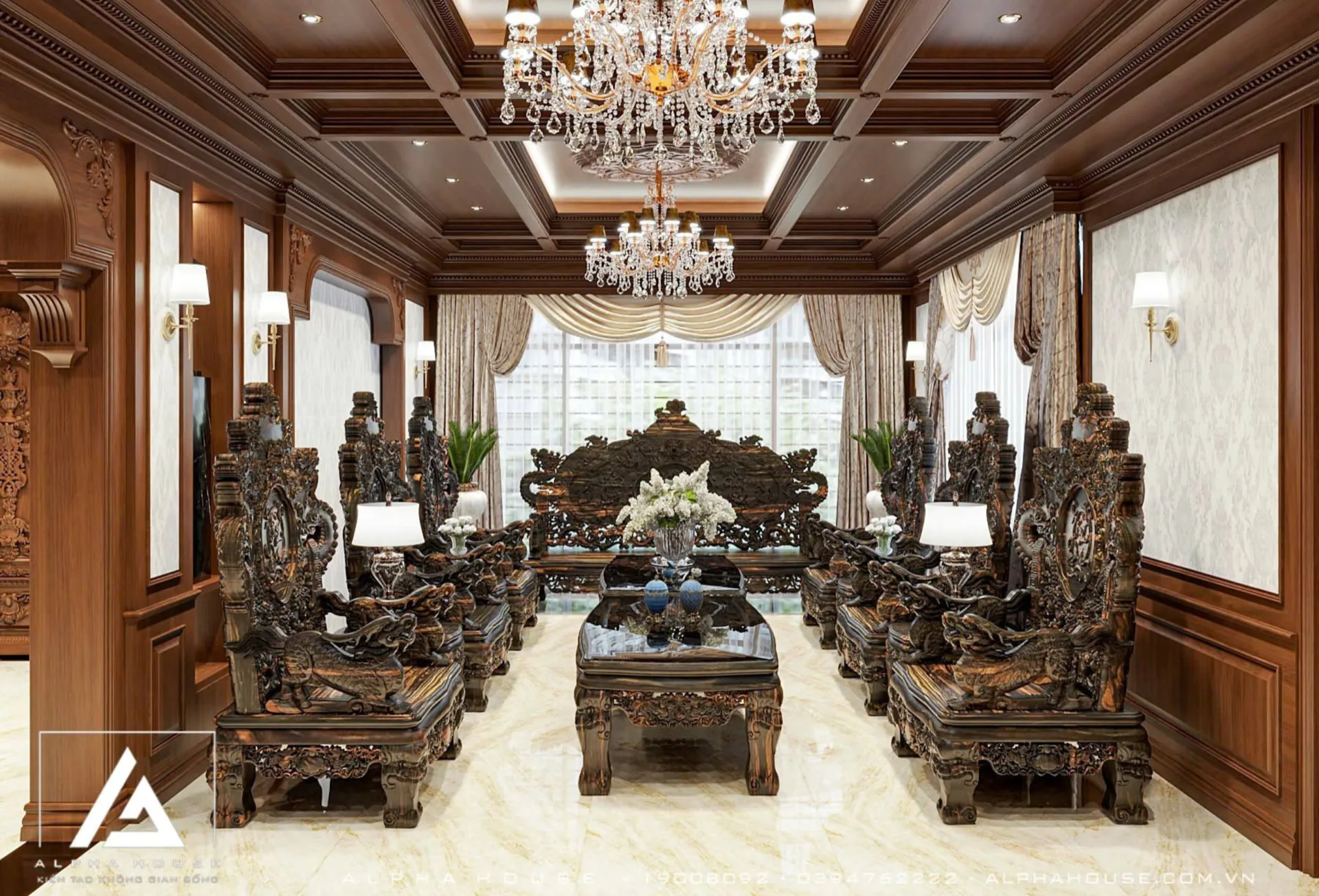 NỘI THẤT NHÀ CHÚ ĐẠI - PHÚ THỌ